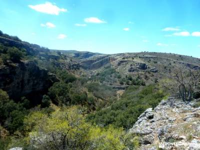 Parque Natural Barranco Río Dulce;puente de diciembre valverde de los arroyos almanzor segobriga